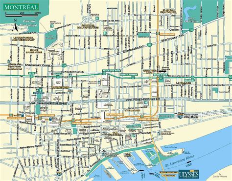 Printable Map Of Downtown Montreal – Printable Map of The United States