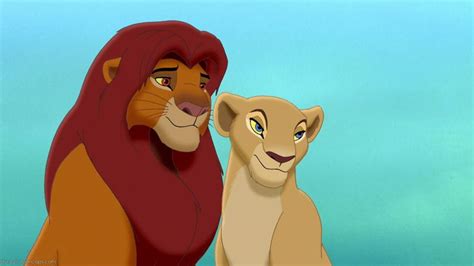 simba and nala from the lion king