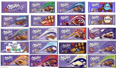 3 x MILKA Alpina Milk Chocolate Bar 22 Different Flavors from Germany ...