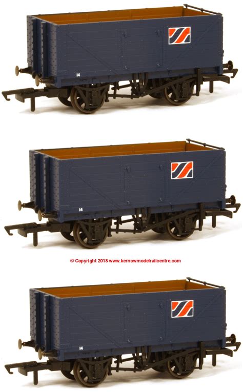 GV6016 Oxford Rail 7 Plank Open Wagon Triple Pack - Allied Steel