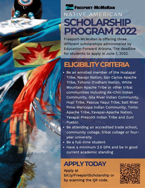 Native American Scholarship Program 2022 — Freeport-McMoRan is offering ...