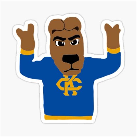 "Umkc mascot " Sticker by erhuems | Redbubble