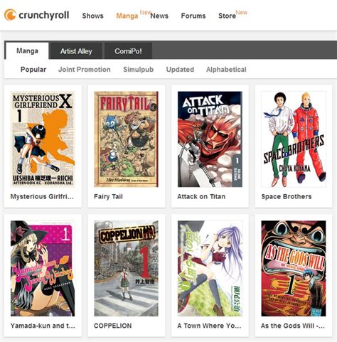 Crunchyroll - It's Here! Crunchyroll Manga is Now Open! UPDATED