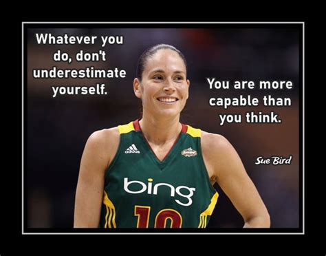 Motivational Girls Basketball Poster, Sue Bird 'Capable' Quote ...