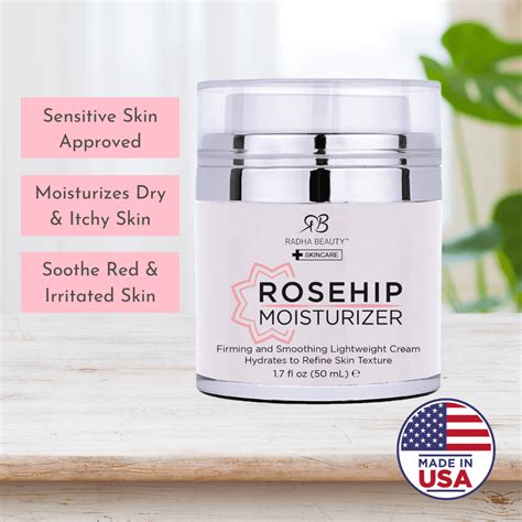 Rosehip Moisturizer | Moisturizer for sensitive skin, Moisturizer, Skin ...