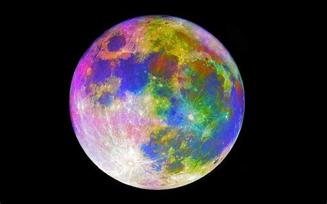 Colorful Moon Wallpapers - Wallpaper Cave