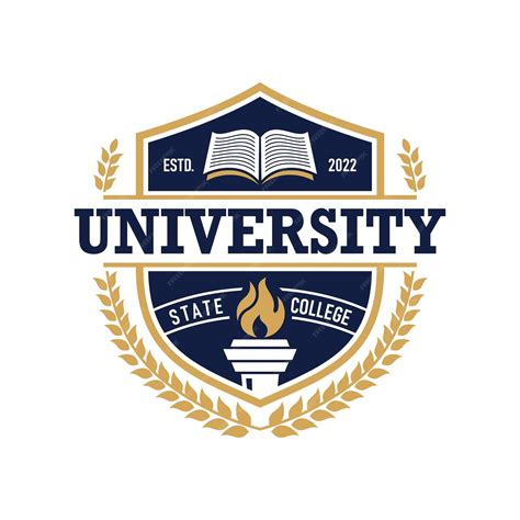 Premium Vector | University education logo design vector template