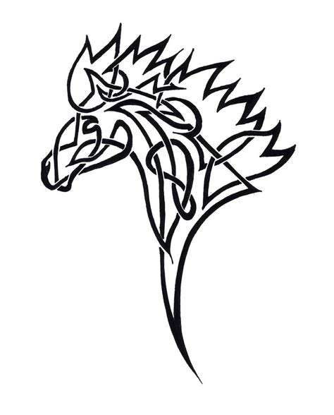 Horse Head Tattoo Designs - ClipArt Best