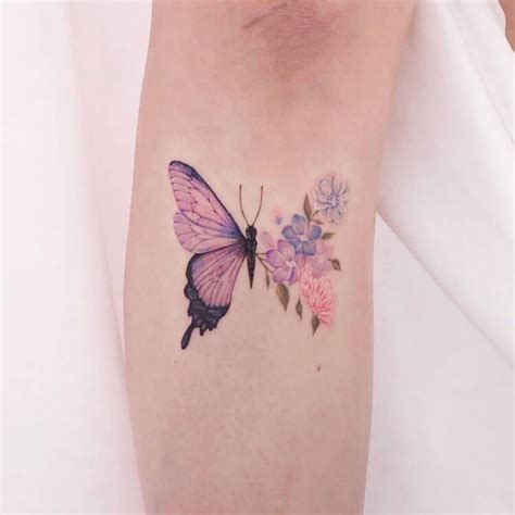 Top 70+ elbow butterfly tattoo best - in.cdgdbentre