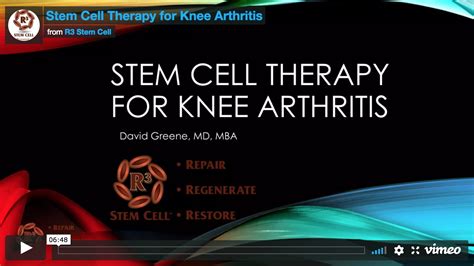 Stem Cell Therapy for Knee Arthritis – Cellf Solutions Functional Medicine