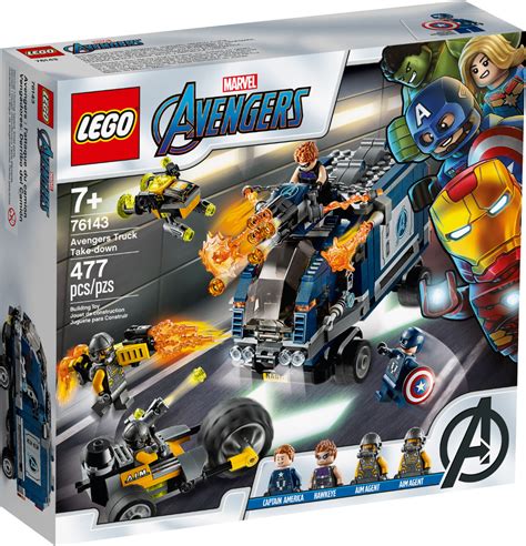 Best Buy: LEGO Marvel Avengers Truck Take-down 76143 6289058