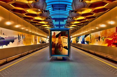 50+ Most Beautiful Metro Stations In The World -DesignBump | Metro ...