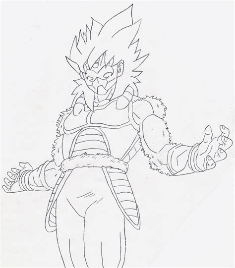 Masked Xeno Bardock Super Saiyan 4 by HulktySSJ2 on DeviantArt