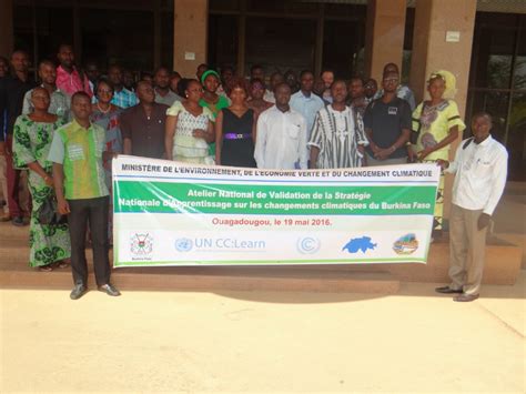 Burkina Faso Validates its National Climate Change Learning Strategy ...