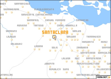 Santa Clara (Cuba) map - nona.net