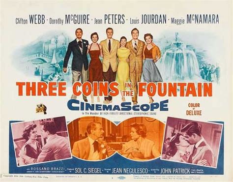 Three Coins in the Fountain - movie POSTER (Style A) (11" x 14") (1954 ...