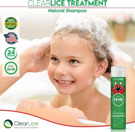 Buy ClearLice Head Lice Treatment Shampoo - Natural and Effective One ...