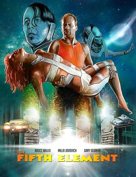 THE FIFTH ELEMENT | Fifth element, The fifth element movie, Movie posters