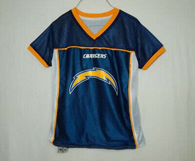 San Diego Chargers NFL Flag Football Jersey Size YOUTH MEDIUM Boys ...