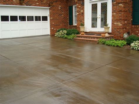 Atlantic Coast Concrete: Stained Concrete Driveway