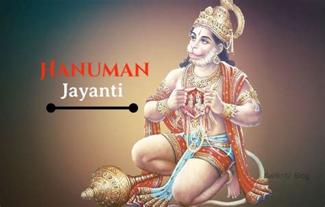 Hanuman Jayanti 2023- Date, Significance and Celebration - Swikriti's Blog