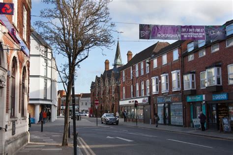 Views of Wokingham Town Centre in Berkshire in the UK Editorial Stock ...