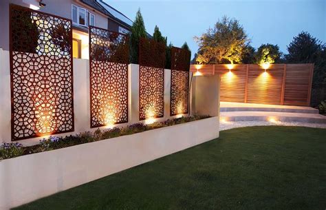 Custom Made Size Outdoor Privacy Screen, Outdoor Privacy, Metal Wall ...