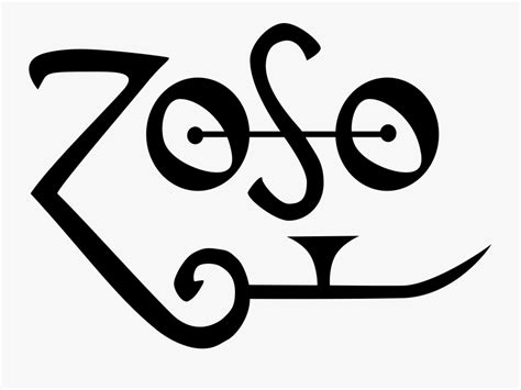 Zoso Jimmy Page Saturn Sigil - Led Zeppelin Symbols , Free Transparent ...