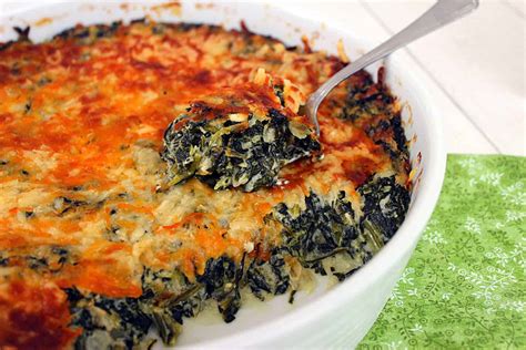 Popeye's Vegetable(Recipe:Cheesy Creamed Spinach Casserole) | Syrup and ...