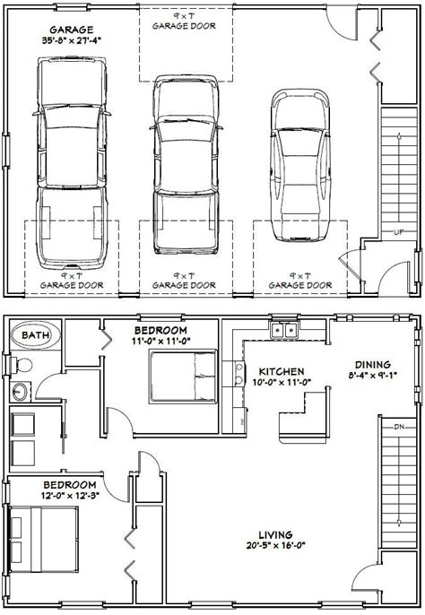 PDF house plans, garage plans, & shed plans. | Carriage house plans ...