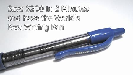 Save $200 Making the World's Best Writing Pen - TechEBlog