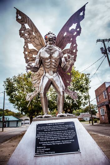 The Mothman Museum, A Creepy Cryptid Road Trip Just Outside of Ohio in ...