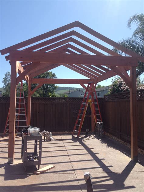 Gazebo with Gable Roof – Built in 3 Days! | Diy gazebo, Backyard gazebo ...