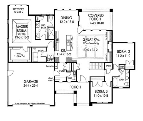 2000 Sq Ft Ranch Floor Plans - floorplans.click