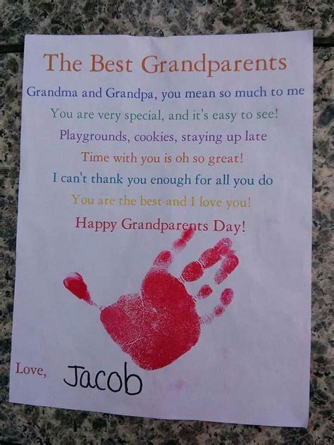 Pin by Stacey Bone on Grandparents | Grandparents day crafts ...