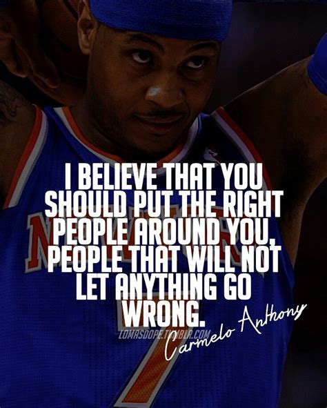 Carmelo anthony quote | Carmelo anthony quotes, Carmelo anthony, Best ...