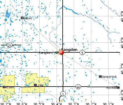 Langdon, North Dakota (ND 58249) profile: population, maps, real estate ...