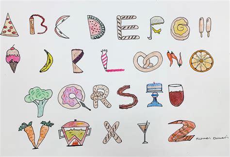 Alphabet Illustrations - ART ED GURU