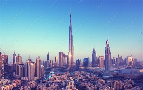 Dubai skyline, United Arab Emirates Stock Photo | Adobe Stock