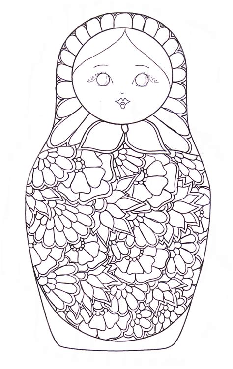 iColor "Kokeshi Dolls" etc.etc. (1994×3163) | Coloring pages ...