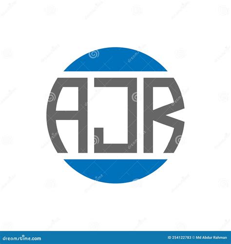 AJR Letter Logo Design On White Background. AJR Creative Initials ...