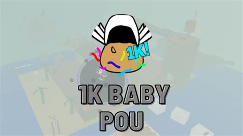 How to get 1k baby pou in find the baby pou roblox - YouTube