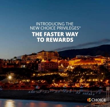 Choice Hotel Choice Privileges - A Faster Way To Free Nights, Instant ...