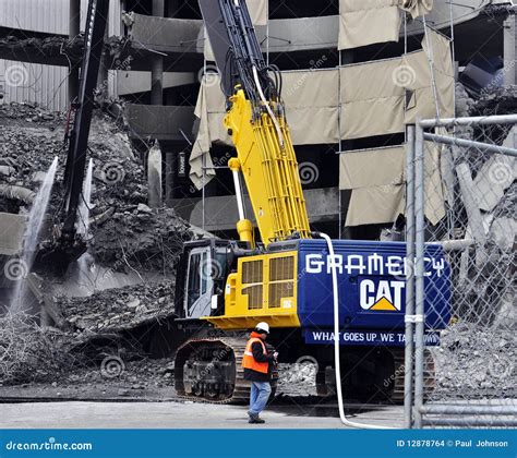 Demolition of Giants Stadium Editorial Stock Image - Image of memories ...