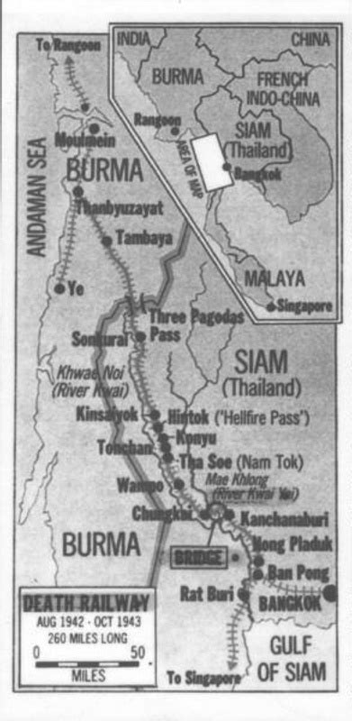 Map of the "Death Railway"; 1941-1945; 1302 | eHive