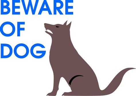 Download Beware Of Dog 3 SVG | FreePNGImg