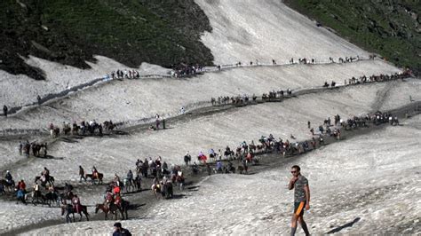 Not declared Amarnath cave shrine as silent zone, clarifies NGT | india ...