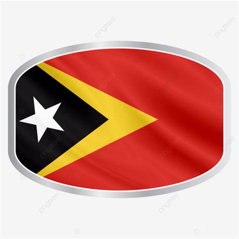 Lambang Bendera Nasional Timor Leste Vektor, Timor Leste, Bendera ...