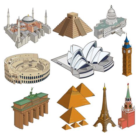 Landmarks clipart - Clipground