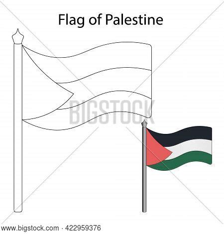 Palestine Flag. Color Vector & Photo (Free Trial) | Bigstock